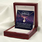 To My Girlfriend When I Tell You I Love You Alluring Ribbon Necklace Message Card-Express Your Love Gifts