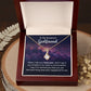 To My Girlfriend When I Tell You I Love You Alluring Ribbon Necklace Message Card-Express Your Love Gifts