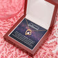 To My Girlfriend When I Tell You I Love You Forever Necklace w Message Card-Express Your Love Gifts