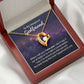 To My Girlfriend When I Tell You I Love You Forever Necklace w Message Card-Express Your Love Gifts