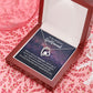 To My Girlfriend When I Tell You I Love You Forever Necklace w Message Card-Express Your Love Gifts