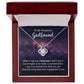 To My Girlfriend When I Tell You I Love You Infinity Knot Necklace Message Card-Express Your Love Gifts