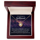 To My Girlfriend When I Tell You I Love You Infinity Knot Necklace Message Card-Express Your Love Gifts