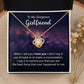 To My Girlfriend When I Tell You I Love You Infinity Knot Necklace Message Card-Express Your Love Gifts