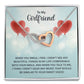 To My Girlfriend When You Smile Inseparable Necklace-Express Your Love Gifts