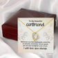 To My Girlfriend Whenever You Feel Inadequate Forever Necklace w Message Card-Express Your Love Gifts