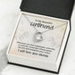 To My Girlfriend Whenever You Feel Inadequate Forever Necklace w Message Card-Express Your Love Gifts