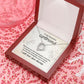 To My Girlfriend Whenever You Feel Inadequate Forever Necklace w Message Card-Express Your Love Gifts
