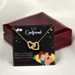 To My Girlfriend Without You I Am Nothing Inseparable Necklace-Express Your Love Gifts