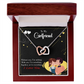 To My Girlfriend Without You I Am Nothing Inseparable Necklace-Express Your Love Gifts