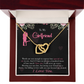 To My Girlfriend Words Are Not Enough Inseparable Necklace-Express Your Love Gifts