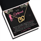 To My Girlfriend Words Are Not Enough Inseparable Necklace-Express Your Love Gifts