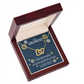 To My Girlfriend You Are Cherished Inseparable Necklace-Express Your Love Gifts