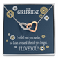 To My Girlfriend You Are Cherished Inseparable Necklace-Express Your Love Gifts