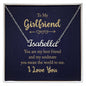 To My Girlfriend You are My Best Friend Custom Name Necklace-Express Your Love Gifts