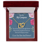 To My Girlfriend You Are My Compass Inseparable Necklace-Express Your Love Gifts