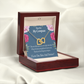 To My Girlfriend You Are My Compass Inseparable Necklace-Express Your Love Gifts