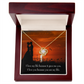 To My Girlfriend You are MY Life Infinity Knot Necklace Message Card-Express Your Love Gifts
