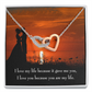 To My Girlfriend You Are My Life Inseparable Necklace-Express Your Love Gifts