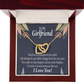 To My Girlfriend You are my Treasure Inseparable Necklace-Express Your Love Gifts