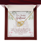 To My Girlfriend You Are My World Inseparable Necklace-Express Your Love Gifts