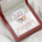 To My Girlfriend You Are My World Inseparable Necklace-Express Your Love Gifts