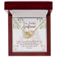 To My Girlfriend You Are My World Inseparable Necklace-Express Your Love Gifts