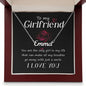 To My Girlfriend You Are The Only Girl Custom Name Necklace-Express Your Love Gifts