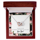 To My Girlfriend You Light Up My Life Inseparable Necklace-Express Your Love Gifts