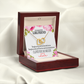 To My Girlfriend You'll See How Lovely You Are Inseparable Necklace-Express Your Love Gifts