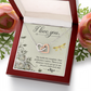 To My Girlfriend You Make Me Complete Inseparable Necklace-Express Your Love Gifts