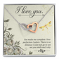 To My Girlfriend You Make Me Complete Inseparable Necklace-Express Your Love Gifts