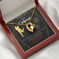 To My Girlfriend You Make my Day Forever Necklace w Message Card-Express Your Love Gifts