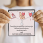 To My Girlfriend You Matter Most Alluring Ribbon Necklace Message Card-Express Your Love Gifts