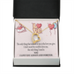 To My Girlfriend You Matter Most Forever Necklace w Message Card-Express Your Love Gifts