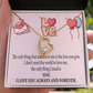 To My Girlfriend You Matter Most Forever Necklace w Message Card-Express Your Love Gifts