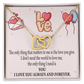 To My Girlfriend You Matter Most Inseparable Necklace-Express Your Love Gifts