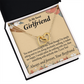 To My Girlfriend You Mean Everything To Me Inseparable Necklace-Express Your Love Gifts