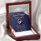 To My Granddaughter Always Remember Granddaughter From Grandma Forever Necklace w Message Card-Express Your Love Gifts