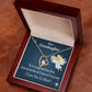 To My Granddaughter Angel Granddaughter Forever Necklace w Message Card-Express Your Love Gifts