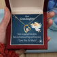 To My Granddaughter Angel Granddaughter Forever Necklace w Message Card-Express Your Love Gifts