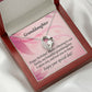 To My Granddaughter Beautiful Granddaughter Birthday Message Forever Necklace w Message Card-Express Your Love Gifts