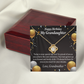 To My Granddaughter Birthday Card For Granddaughter From Grandma Infinity Knot Necklace Message Card-Express Your Love Gifts