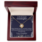 To My Granddaughter Birthday Gift From Grandma Infinity Knot Necklace Message Card-Express Your Love Gifts