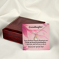 To My Granddaughter Birthday Granddaughter Alluring Ribbon Necklace Message Card-Express Your Love Gifts