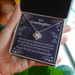 To My Granddaughter Brave and Smart Granddaughter From Grandma Infinity Knot Necklace Message Card-Express Your Love Gifts