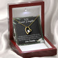 To My Granddaughter Encouragement From Grandma Forever Necklace w Message Card-Express Your Love Gifts