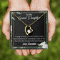 To My Granddaughter Encouragement From Grandma Forever Necklace w Message Card-Express Your Love Gifts