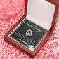 To My Granddaughter Encouragement From Grandma Forever Necklace w Message Card-Express Your Love Gifts