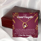 To My Granddaughter Every Time Forever Necklace w Message Card-Express Your Love Gifts
